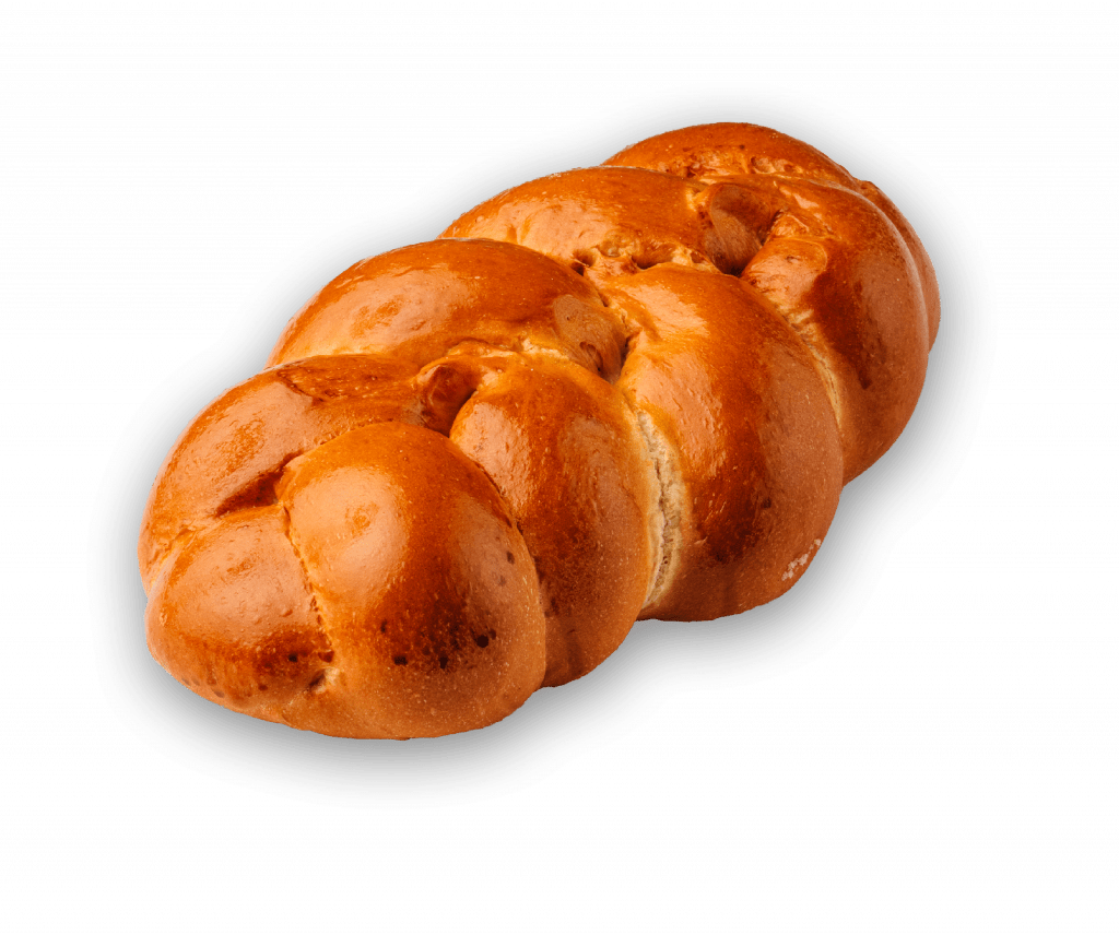 Bild eines Scheffels Hefezopfs