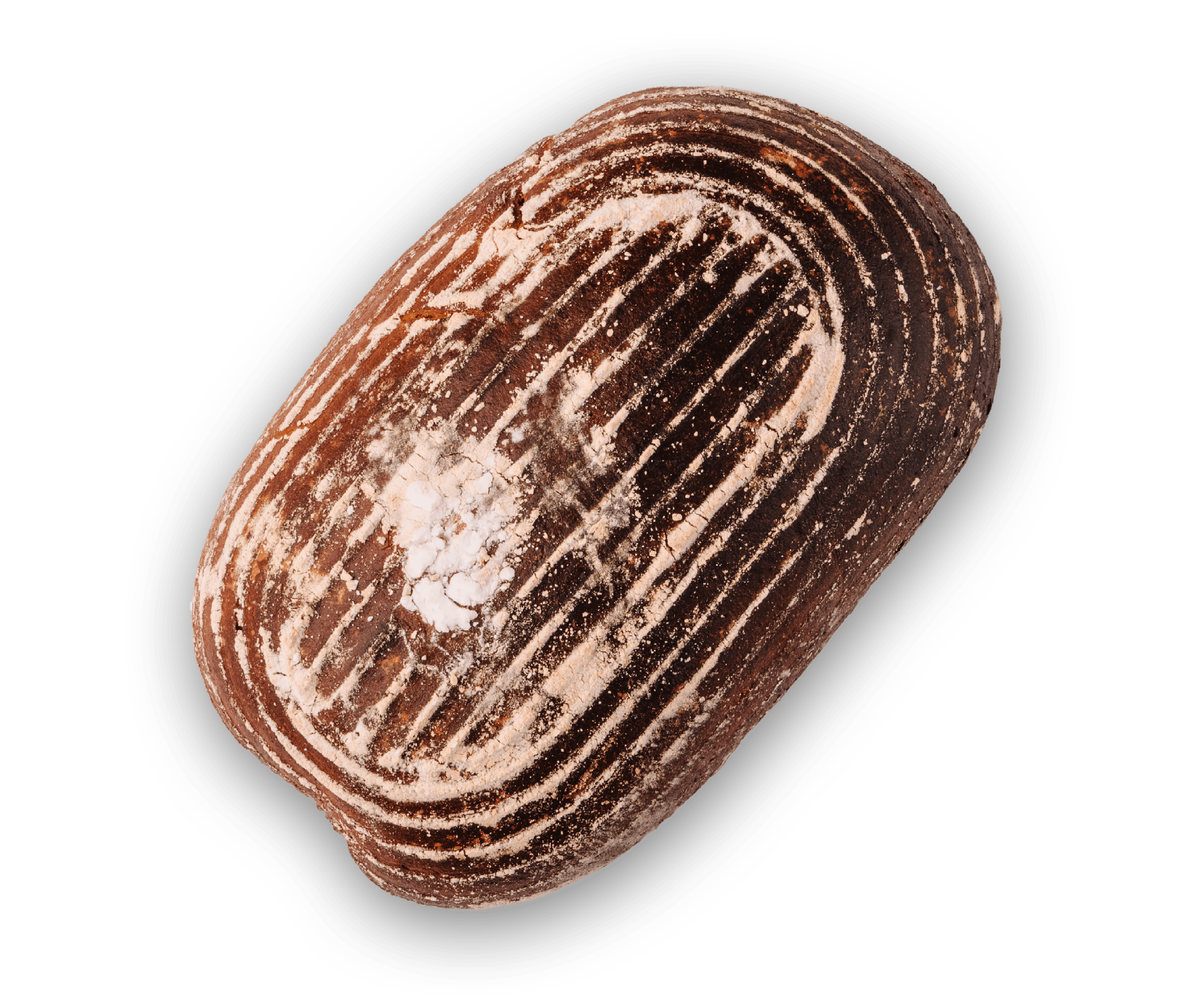 Bild eines Scheffels Roggenbrot