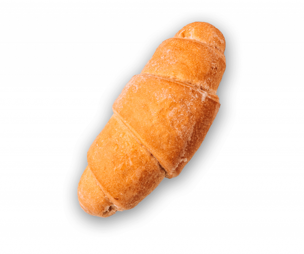 Bild eines Scheffels Vanillehörnchen